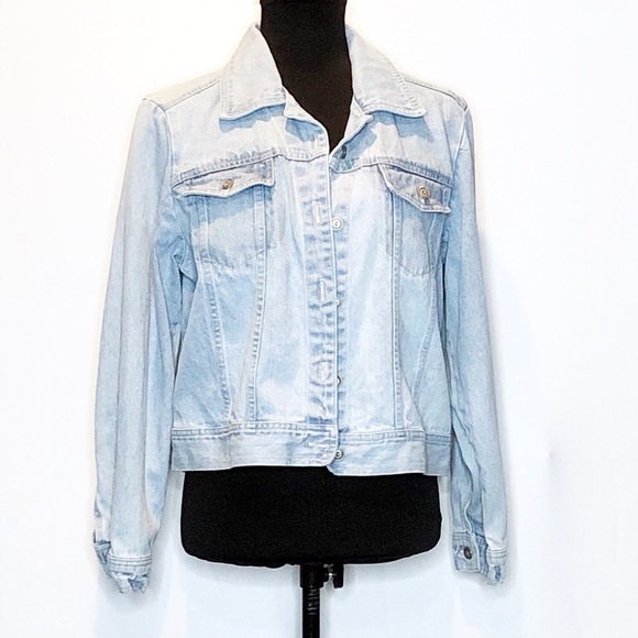 Studio Ease Jackets & Blazers - Studio Ease Denim-like Button Down Jacket.     218